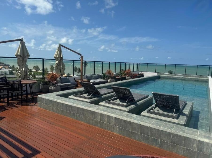 Apartamento Flat Com Jacuzzi, Lindo, Confortavel, 55m Da Do Bessa, Caribessa *